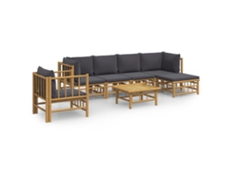 Garden Lounge Set, Garden Lounge Sets Vidaxl Marrom Bambu (n/a)