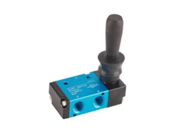 Válvula Pneumática Manual De Alavanca Laxiscreed 2/3 Vias Para Controle De Ar