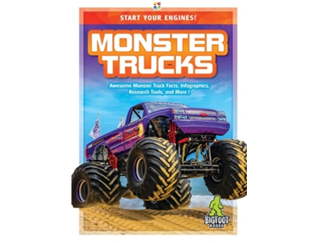 Livro Monster Trucks de Martha London (Inglês - Capa Dura)