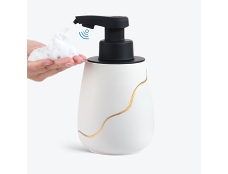 Doseador Automático De Sabão Em Espuma Em Cerâmica Reciclada Eco Clay Bosilunlife