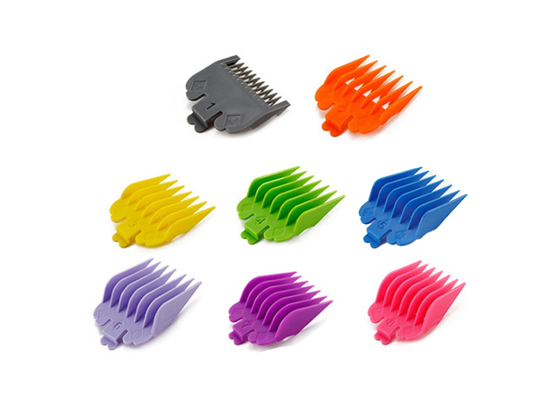 Guias De Corte, Precisão Profissional Com Deslizamento Suave E Fácil Instalação, Compatíveis Com A Maioria Das Máquinas De Cortar Wahl, Resistentes Ao