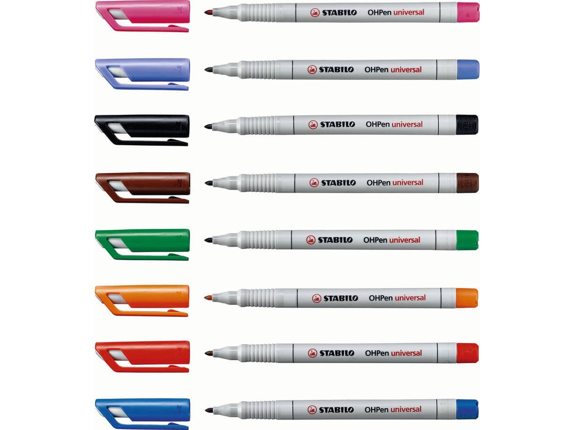 Marcador STABILO OHPen Universal Branco