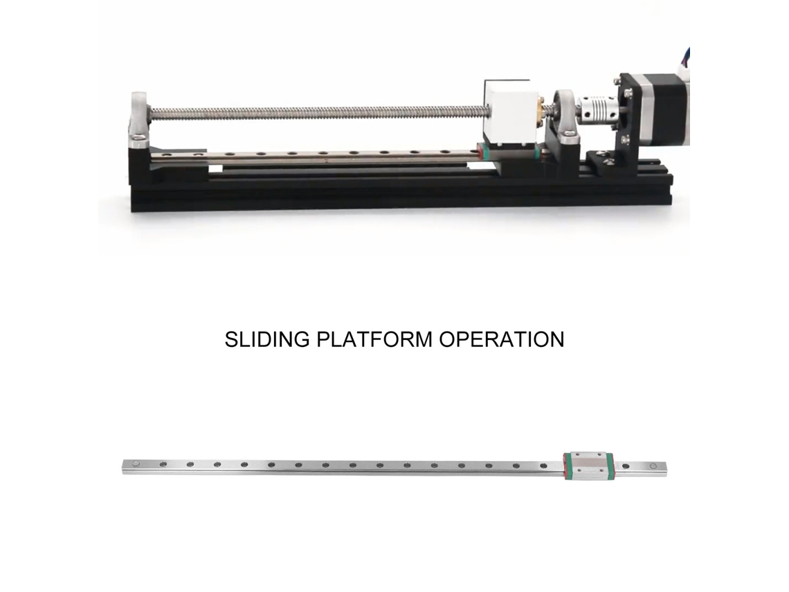 Guia De Movimento Linear Com Rolamento Laxiscreed Para Impressoras 3d Mgn12h 500, Operação Suave E Auto-alinhante