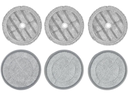 6 Pezzi Mop Pad Stracci Aspirapolvere Robot Panno Di Pulizia