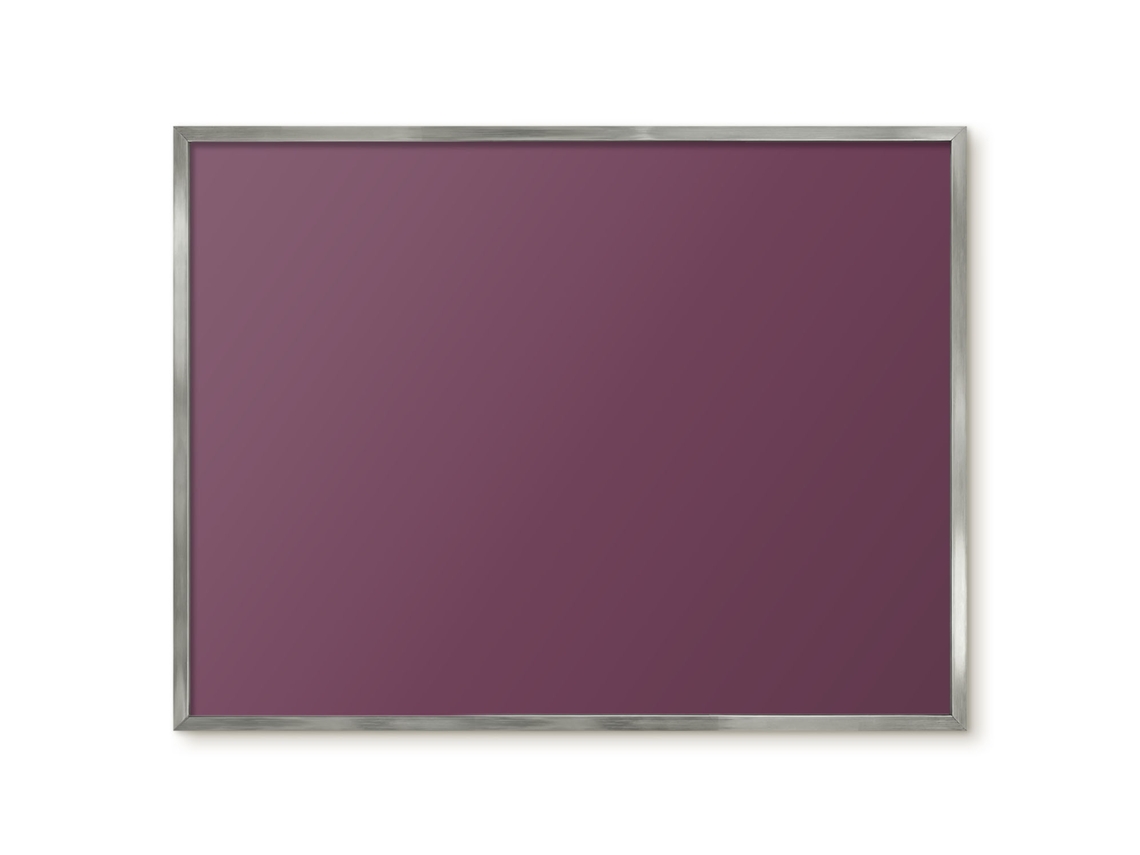 Quadro de vidro magnético violeta para hall de entrada Espelharte (80x60 cm)