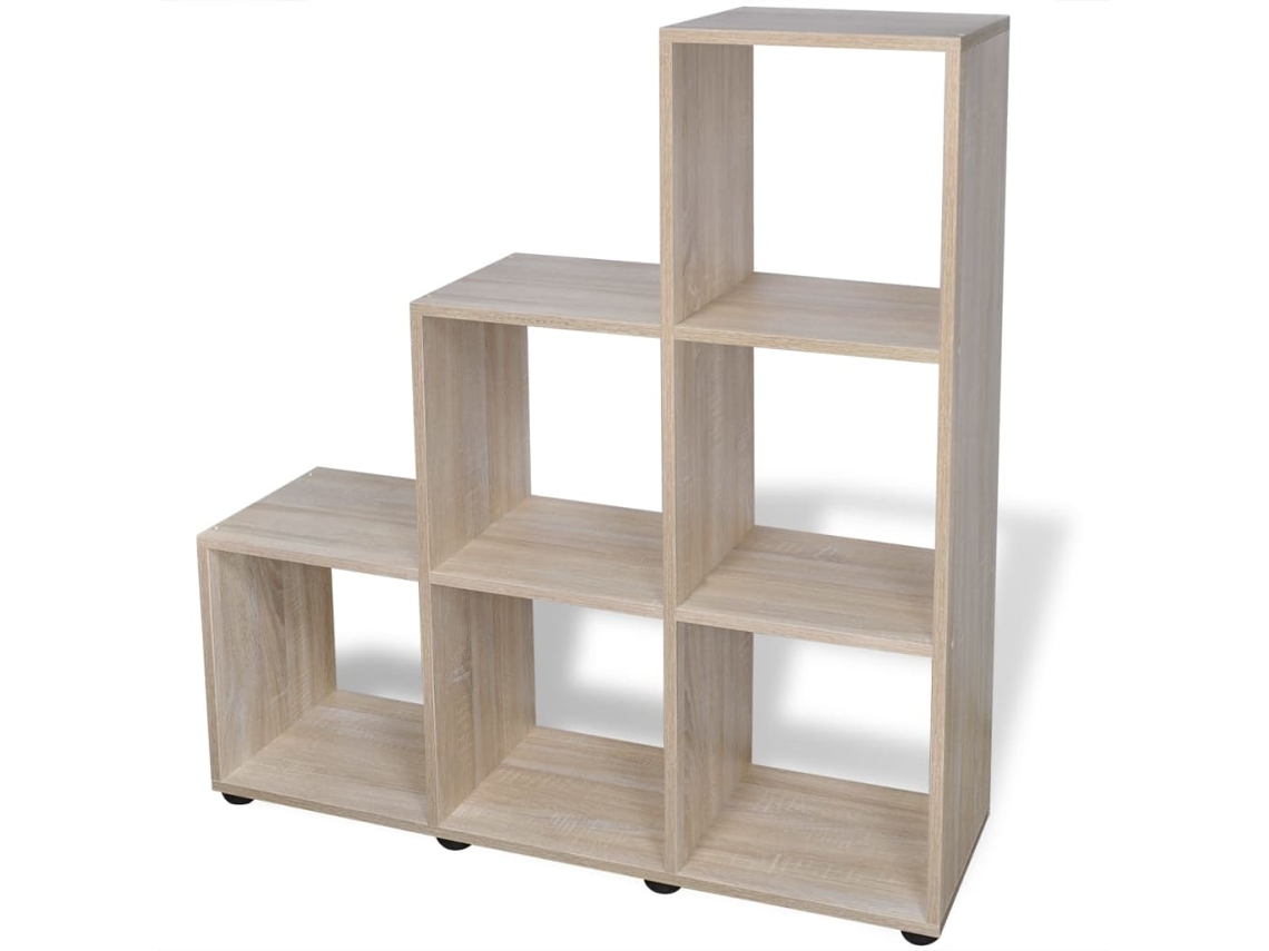 Display Shelf, Display Shelves Vidaxl Marrom Madeira Processada (104 X 29 X 107 Cm)