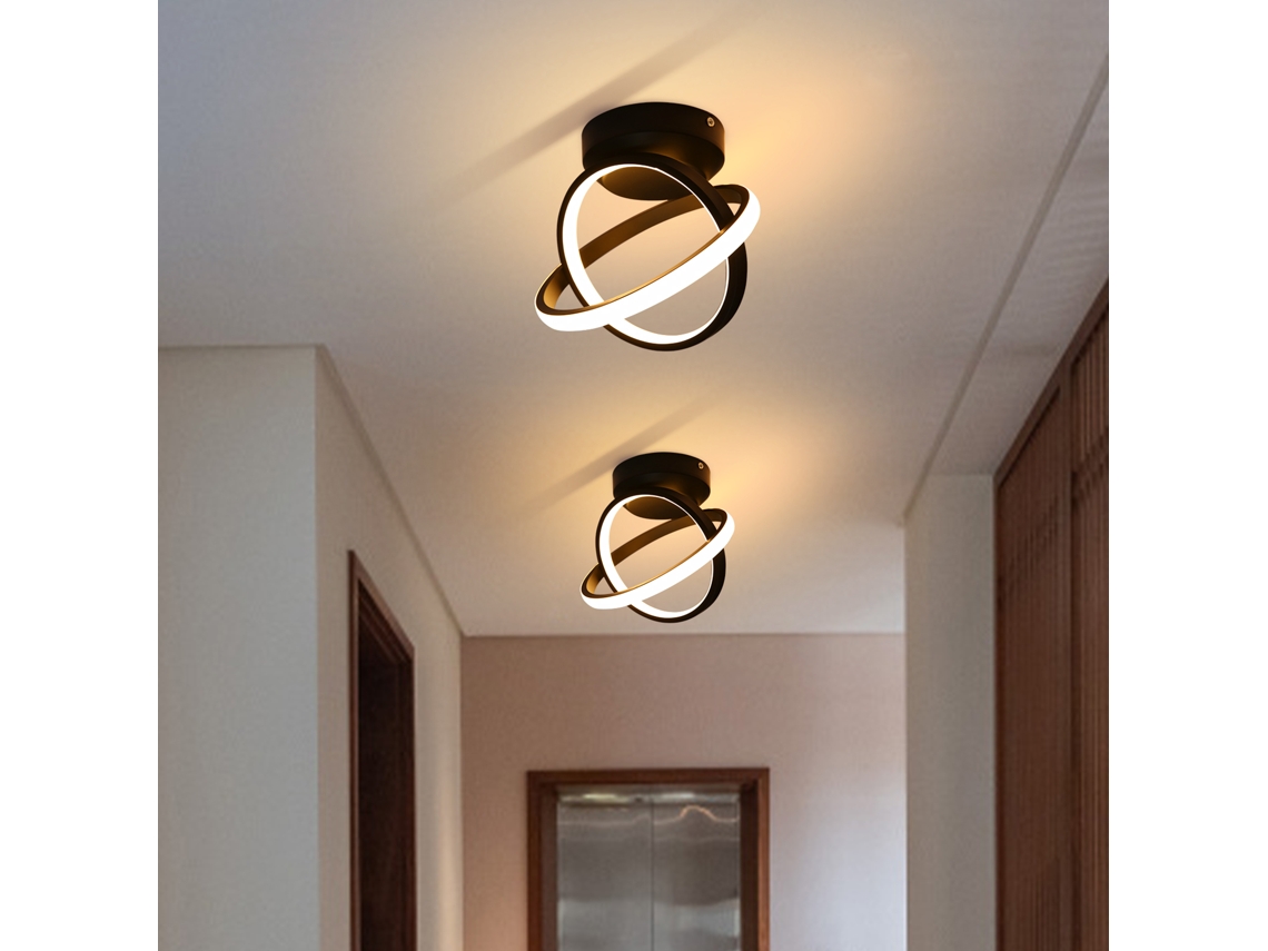 Lâmpada de Teto Led Moderna 3 Cores Ajustáveis | S/MARCA