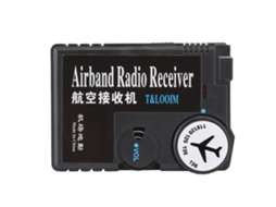Receptor Mali de Banda Aeronáutica 118-136MHz para Comunicações Aéreas Terra e Ar
