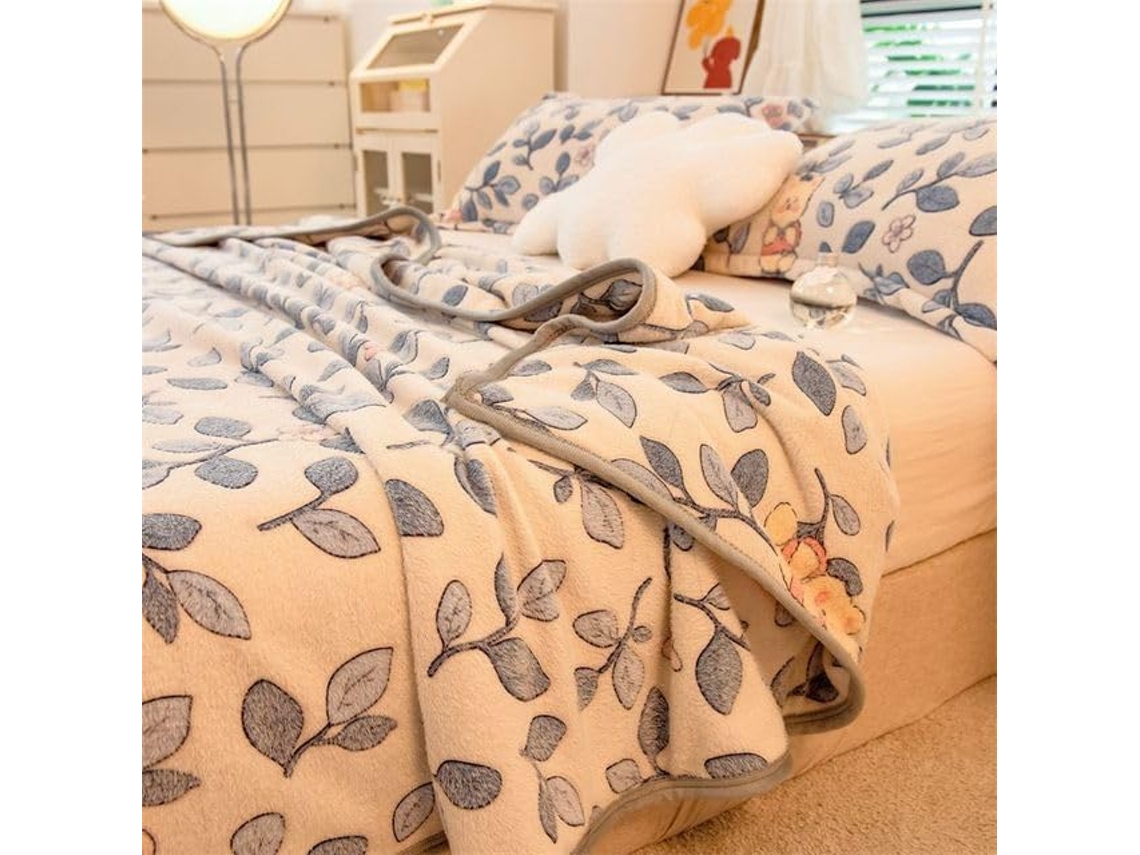 Mantas de Flanela Coral Fleece Macias e Quentes para Camas Imitação Pele Vison Manta Sofá Cor Sólida Inverno,