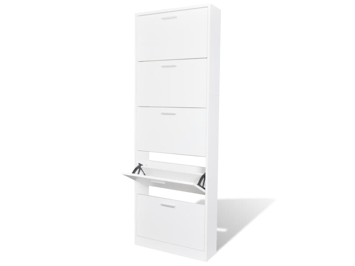 Shoe Cabinet, Shoe Cabinets Vidaxl Branco Madeira (n/a)