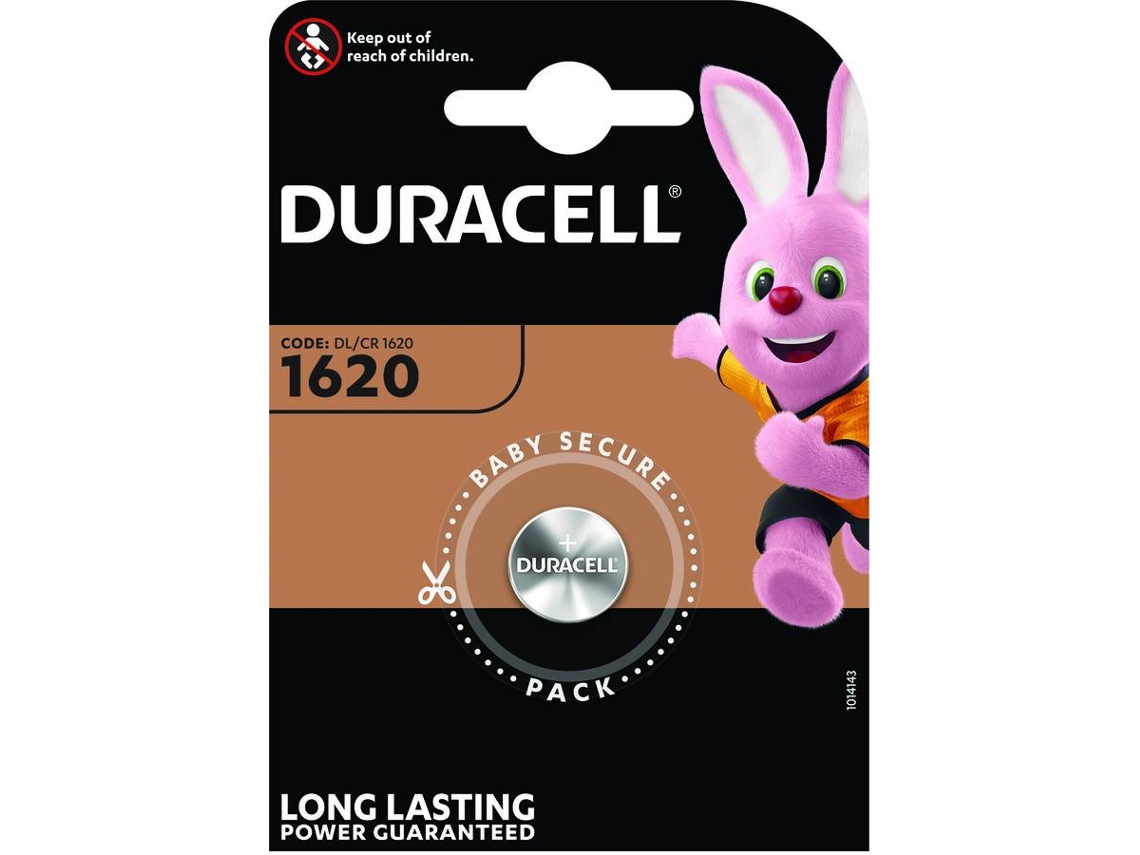 Pilha Não Recarregável DURACELL 1620 K1 (1 unidade)