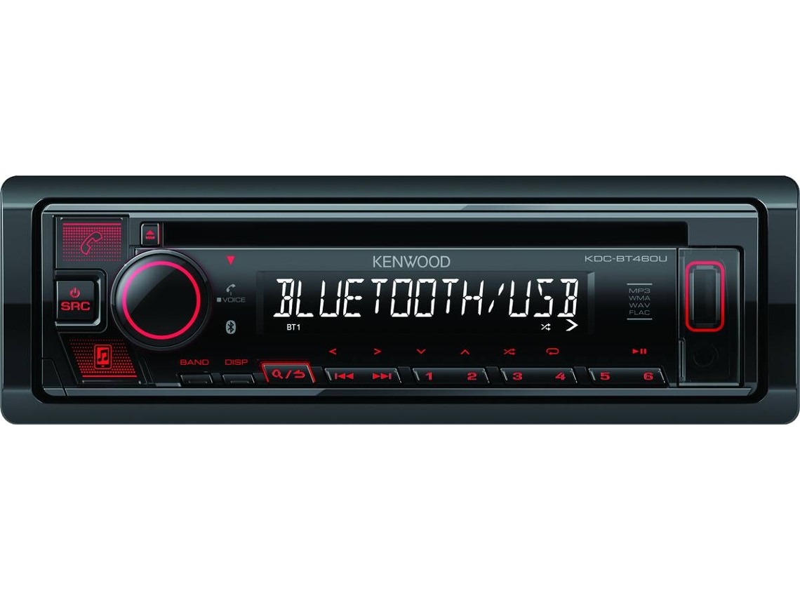Autorrádio CD BT KENWOOD KDC-BT460U