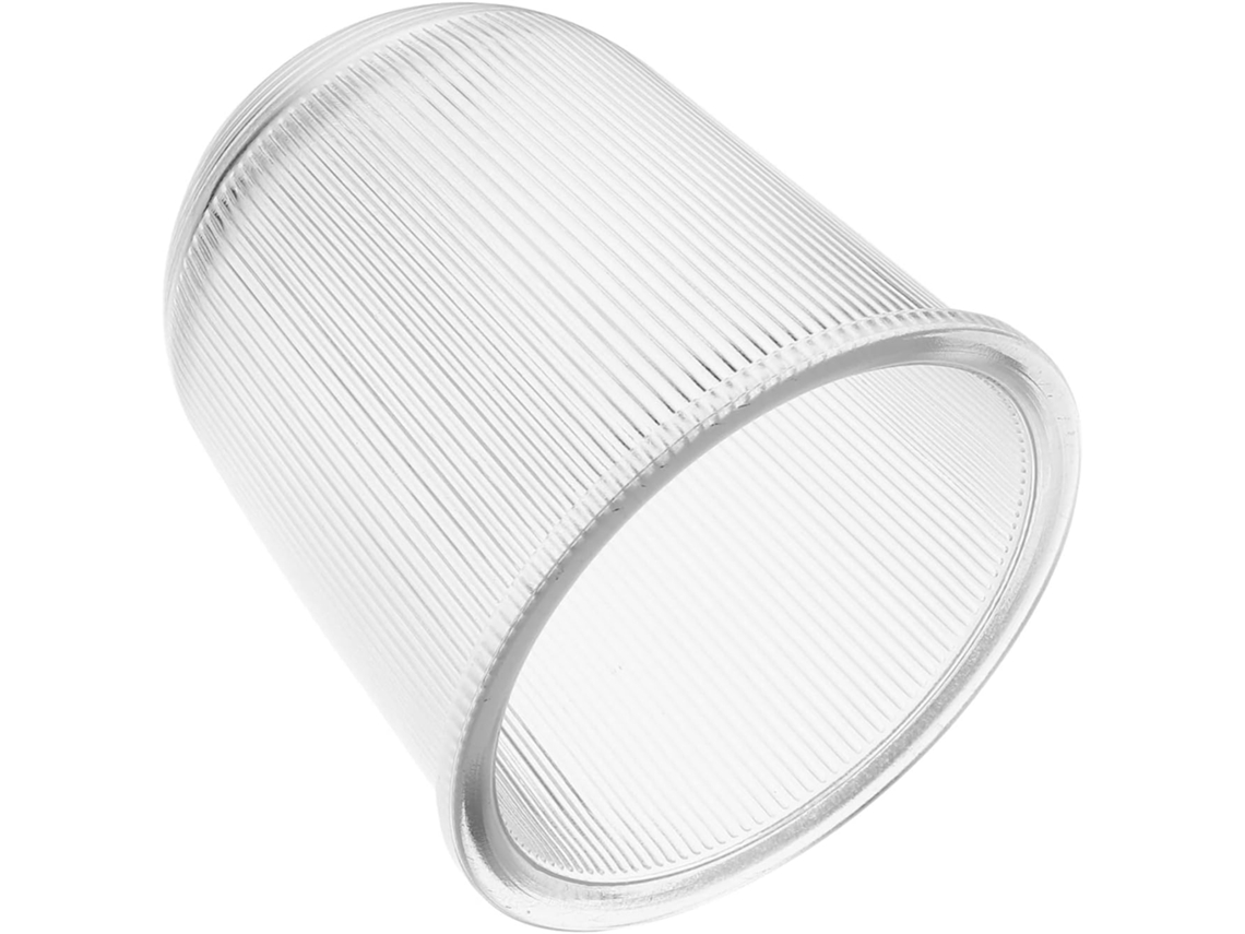 1 Peça De Cúpula Decorativa Moderna Em Vidro Transparente Para Abajures