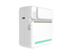 Mini Impressora Portátil Sem Tinta C19 Bluetooth Para Fotos E Erros Escolares Sfushos (1 Rollo Incluído)
