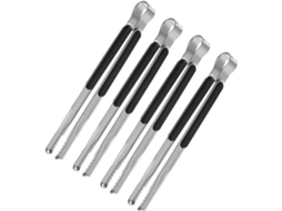 Pinças Multifuncionais Toddmomy De Aço Inoxidável Com Cabo Ergonômico, 4 Peças, Acessório De Cozinha Para Churrasco