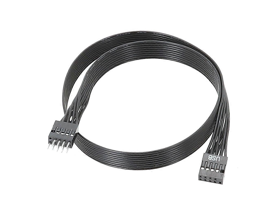 Cabo Extensor Usb 2.0 De 9 Pinos Para Placa Mãe De Computador Perfeito Aquaforge