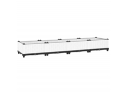 Raised Bed, Raised Beds Vidaxl Branco Polipropileno (160 X 40 X 23 Cm)