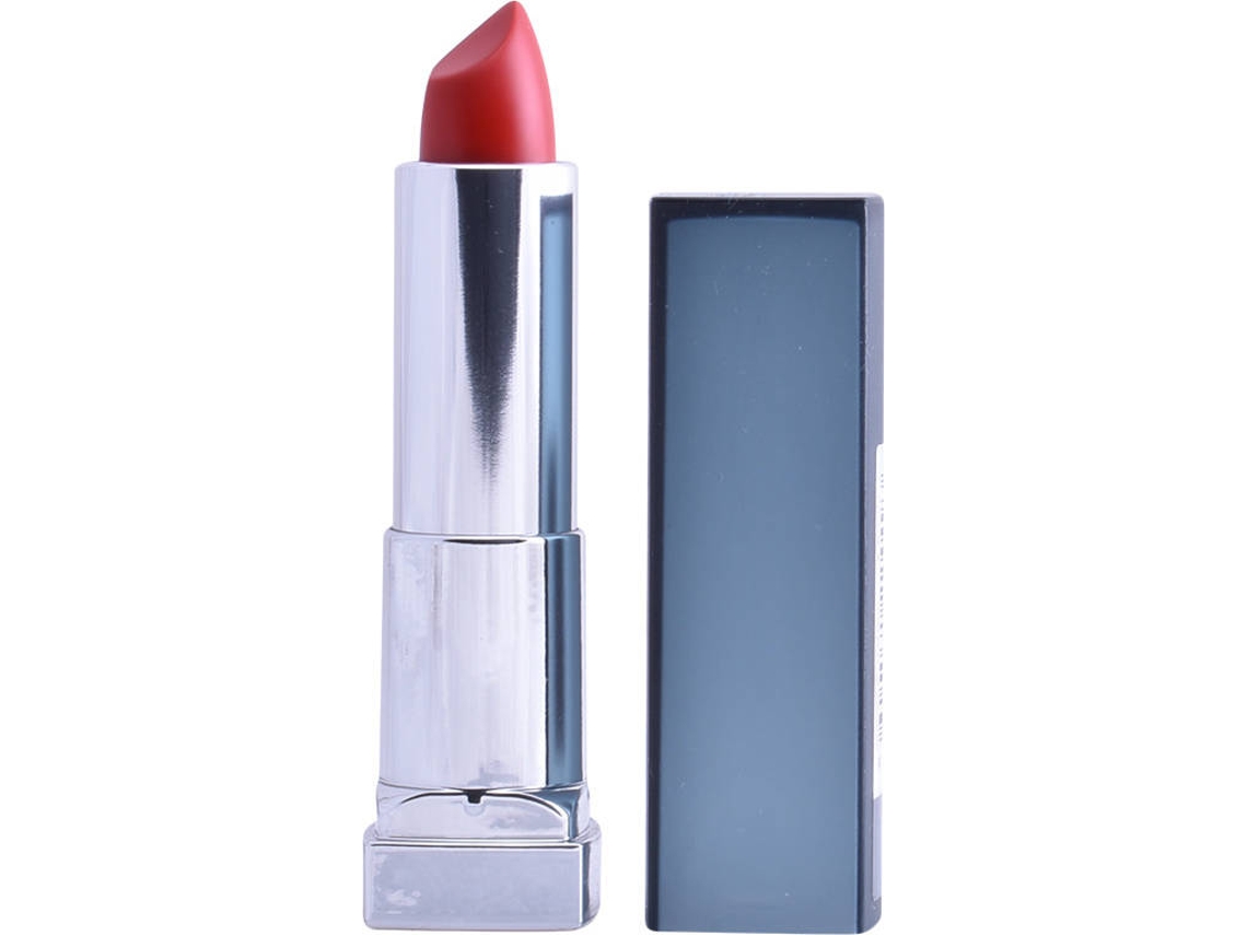 Batom MAYBELLINE Color Sensational Creamy Mattes - 965 Siren In Scarlett - Lipstick