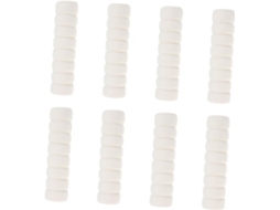 Conjunto De 8 Capas Protetoras Para Maçanetas Portas Em Material Eva Bege, Para Uso Doméstico, Antiestáticas E Com