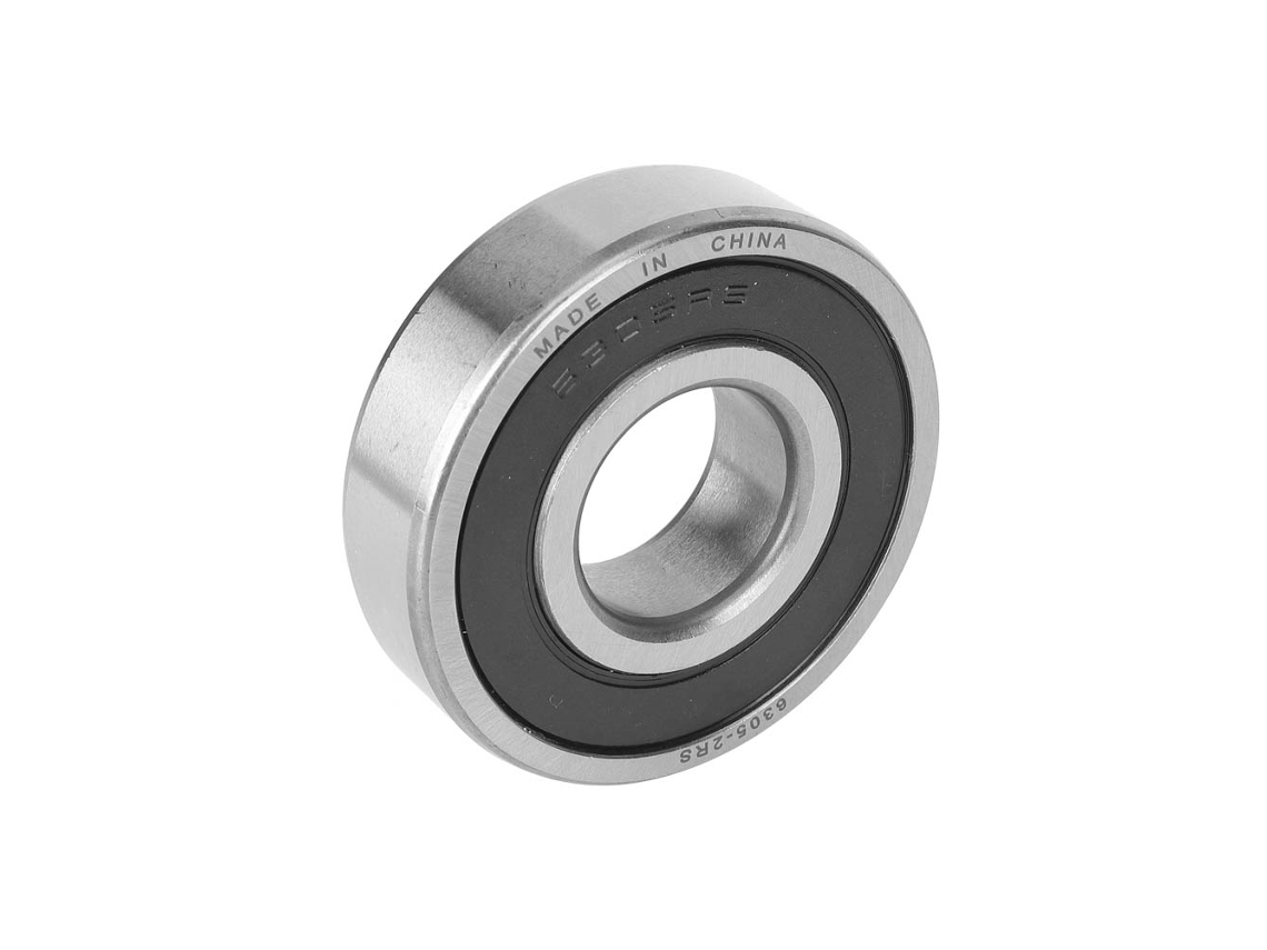 Laxiscreed Rolamentos De Esferas De Precisão 6305 2rs Para Aço De Alta Resistência, Pacote Com 5 Unidades