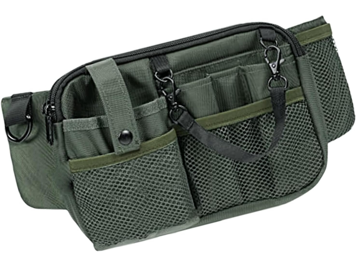 Bolsa Organizadora Para Banquinho De Enfermeira Em Tecido Oxford Com Vários Compartimentos Uso Diário, Bolsa Utilitária