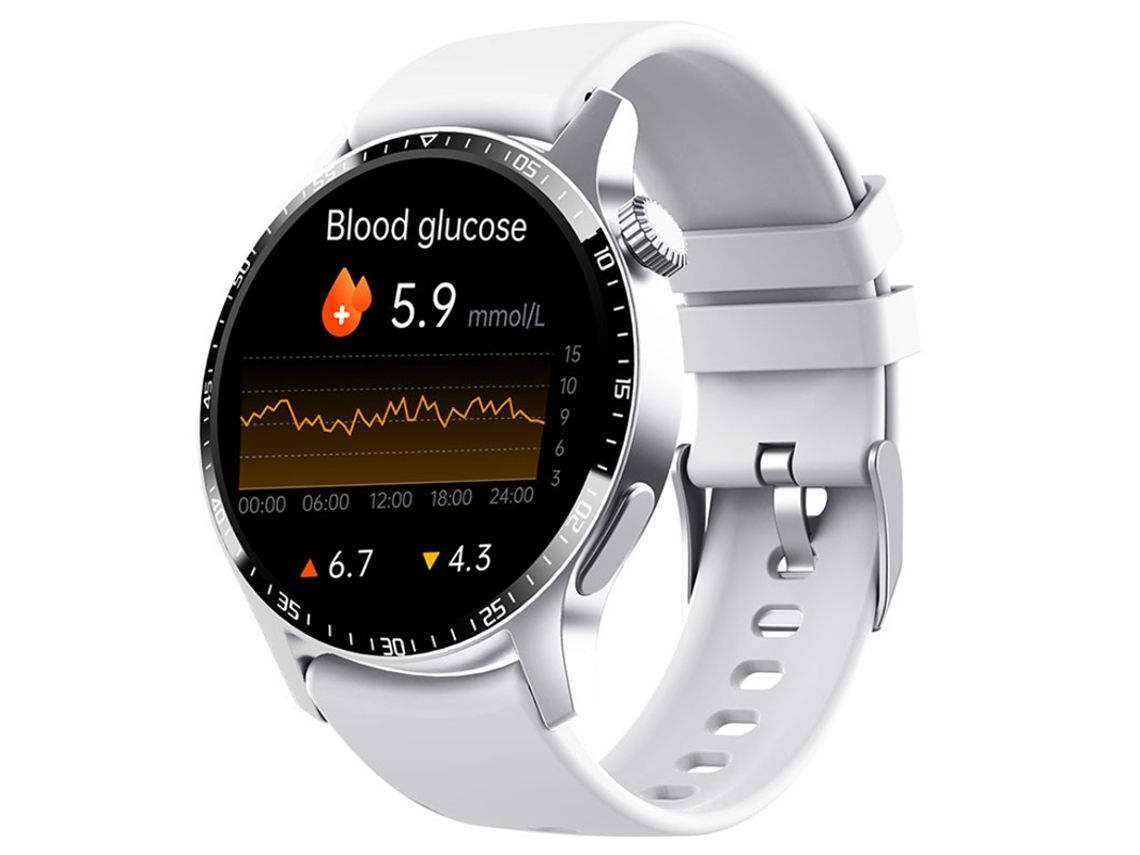 Smartwatch Com Açúcar No Sangue Oxigênio No Sangue Frequência Cardíaca Temperatura Monitoramento De Saúde Chamadas Bluetooth E Vários M Yunzii