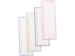 Blocos De Notas Portáteis 4 Peças Em Papel Para Anotações E Planejamento