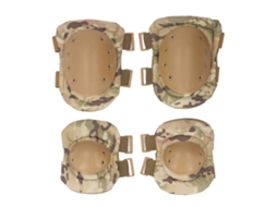 Conjunto De Joelheiras E Cotoveliras Para Construção Manutenção Jardim Camuflado