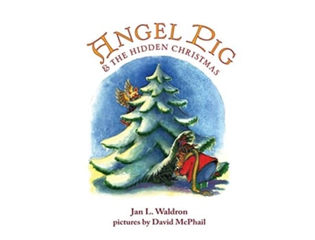Livro Angel Pig and the Hidden Christmas de Jan Waldron (Inglês)