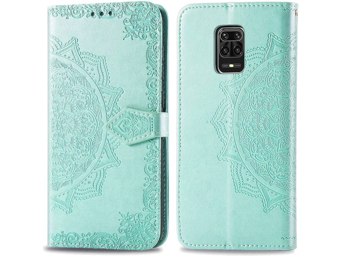 Capa Xiaomi Redmi Note 9S HONGWE. Livro Verde
