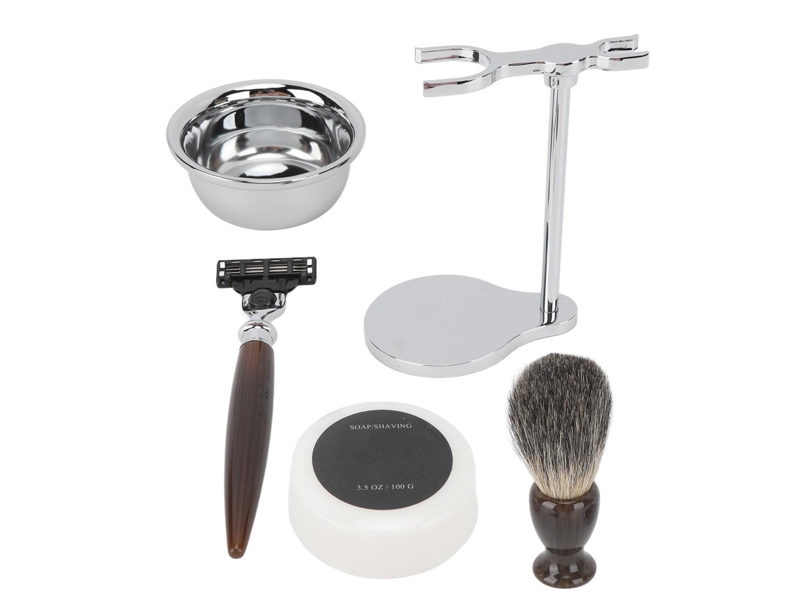 Kit De Afeitado Vintage Para Hombre Com Navalha Segura