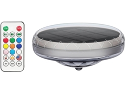 Luzes Solares Piscina GOKOCO com 3 Níveis Brilho e 9 Modos de Iluminação, controle remoto, ideal para pátio e jardim