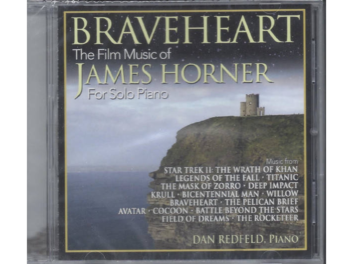 James　Horner,　Of　Solo　Dan　CD　Film　Braveheart:　The　For　James　Horner　Music　Redfeld　Piano