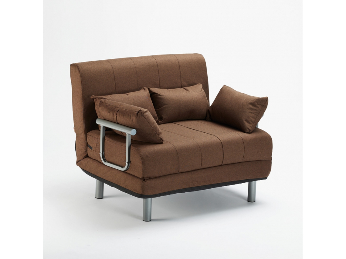 Sofácama dobrável em tecido Deborah twin Worten.pt