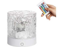 Luminária Noturna Usb Com 16 Cores, Recarregável E Intensidade