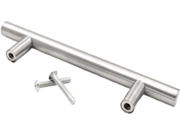 Puxador Moderno Em Aço Inoxidável Para Porta De Armário Cozinha, Estilo Barra Em T, Para Móveis E Gavetas 24mm, Unidade