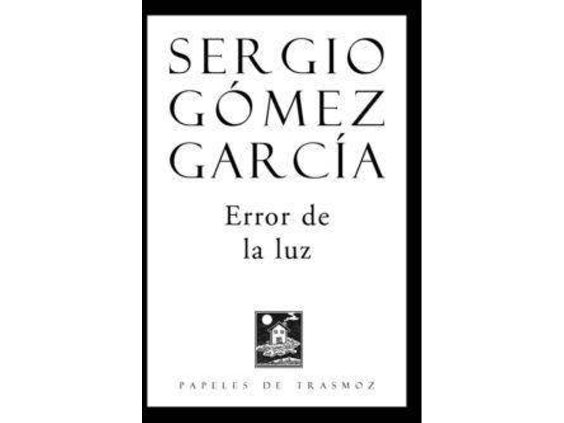 Livro Error De La Luz de Sergio García (Espanhol)