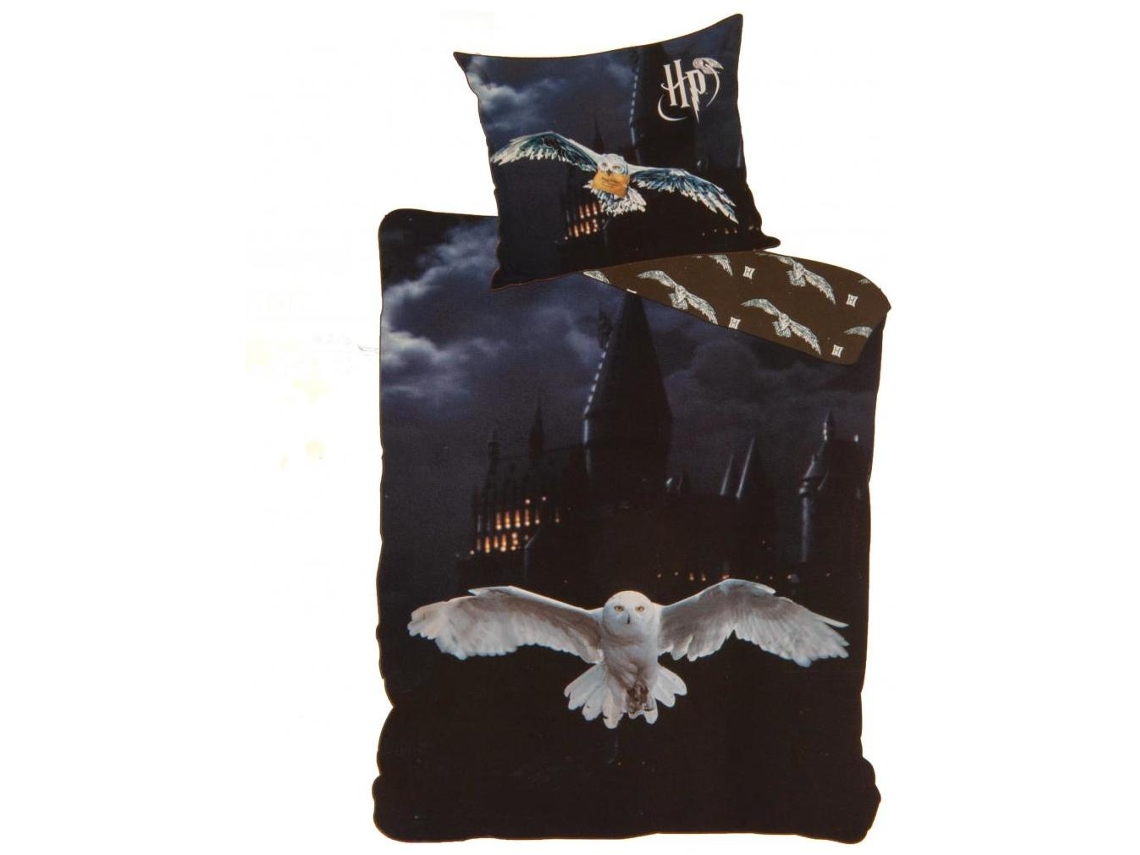 Conjunto De Cama De Solteiro Tema De Magia Edwiges