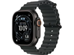 APPLE Watch Ultra 3 GPS + Cellular 49 mm Titânio Preto com Bracelete Ocean Preto
