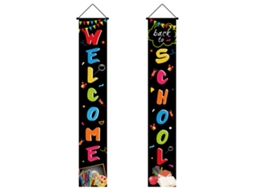 Cortina de Porta para Decoração de Volta às Aulas Banner Atmosférico para Cerimónia de Abertura LAXISCREED