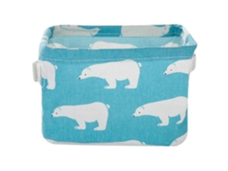 Cesto De Roupa Dobrável, Caixa De Armazenamento De Brinquedos, Recipientes Para Roupas, Artigos Diversos, Organizador Doméstico, Azul Olysi Shop