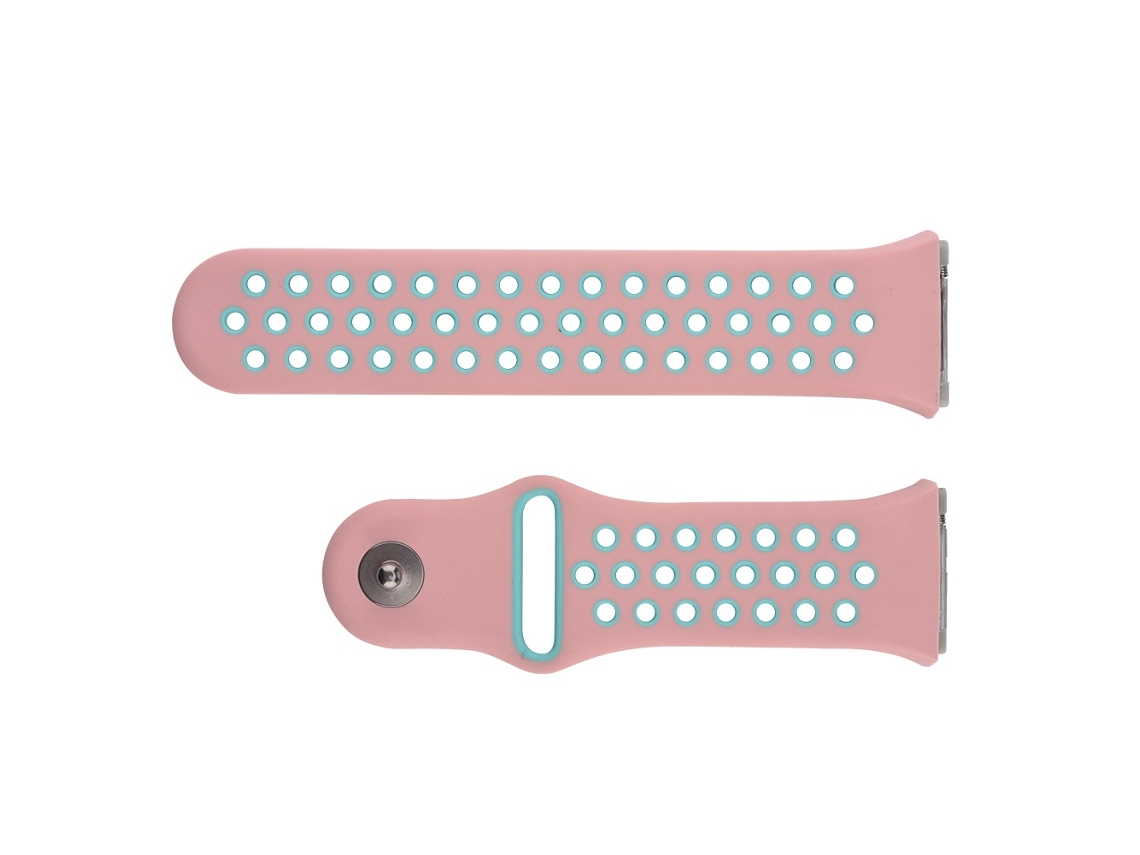 Pulseira de Relógio Bicolor de Silicone EOOCOO (pulseira de Substituição Compatível com Fitbit Ionic)