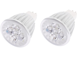 2 Lâmpadas Led para Luminária de Mesa com Base Spot, Ideal para Casa e Escritório SFUSHOS