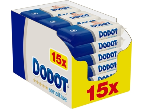 Toalhitas DODOT Box Sensitive XXL (15 x 54 un.)