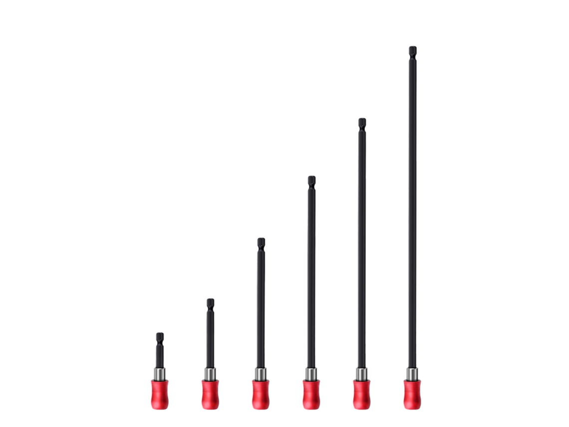 6pcs Hastes de Extensão Hexagonais S/MARCA
