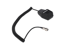 Aetheria alto falante Walkie Talkie com Plugue de Aviação 4 Pinos e Clip Traseiro 360° para Rádio Cb