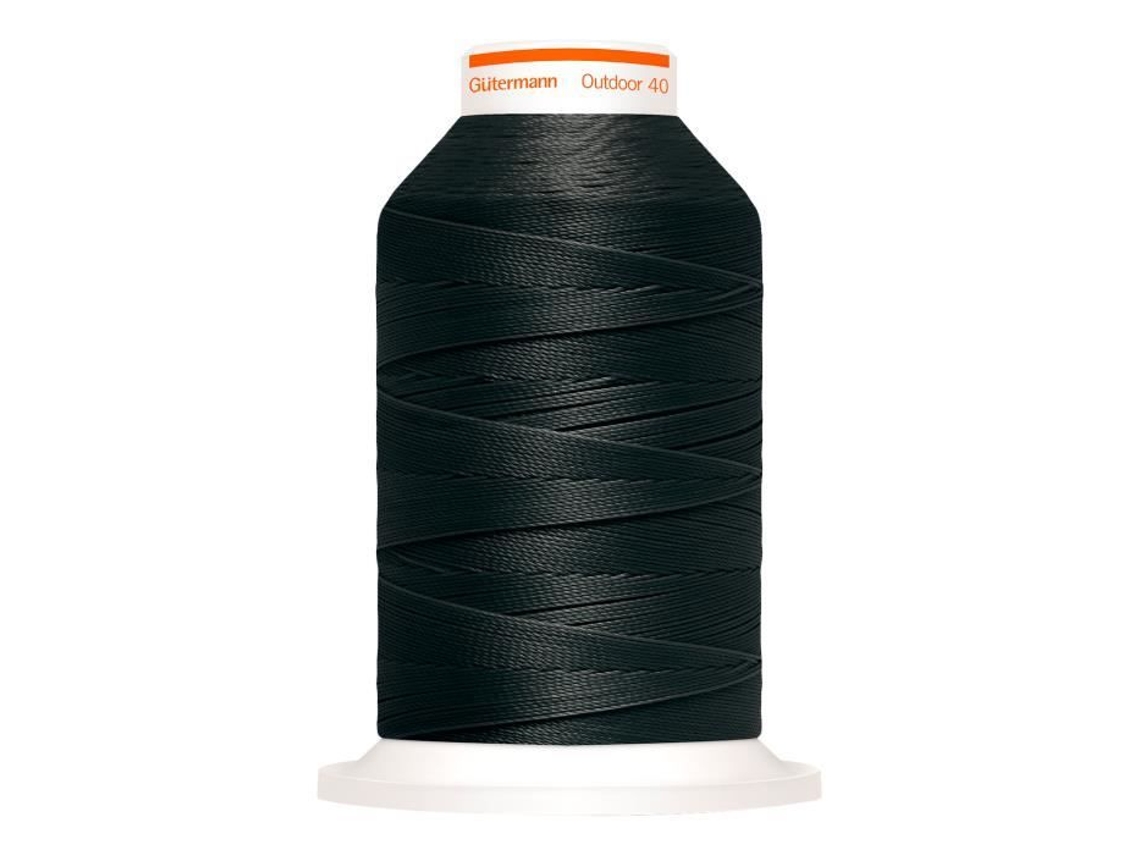Linha De Costura Gutermann Exterior 400m Preto Resistente Às Intempéries