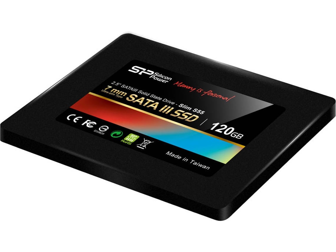 Disco SSD Interno SILICON POWER 120GB SataIII (120 GB - SATA - 520 MB/s)
