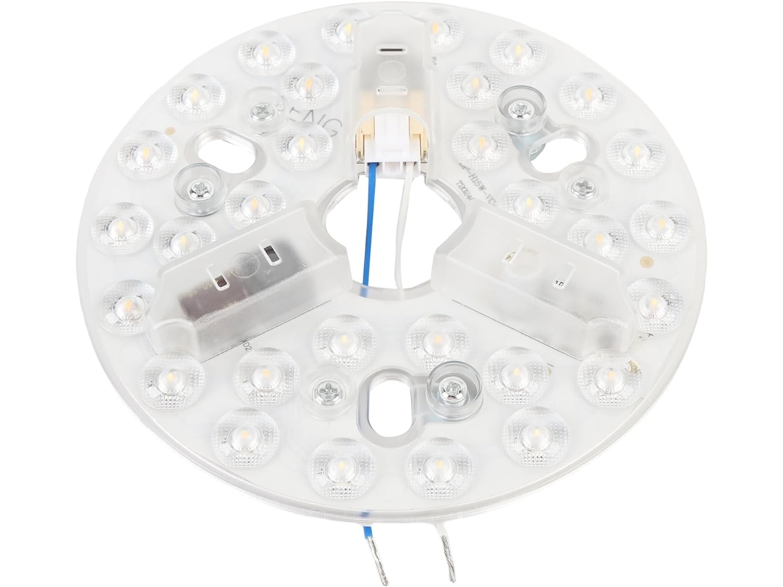 Kit Adaptador De Led Para Ventilador Teto Marhynchus, Em Alumínio Pc,