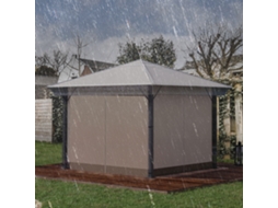 Capa Protetora Impermeável Para Gazebo 3x3 M, Capa Transparente Para Pérgola E Toldo.